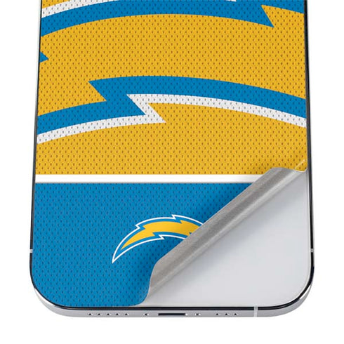 NFL Los Angeles Chargers Zone Block iPhone 12 Pro Max Skin